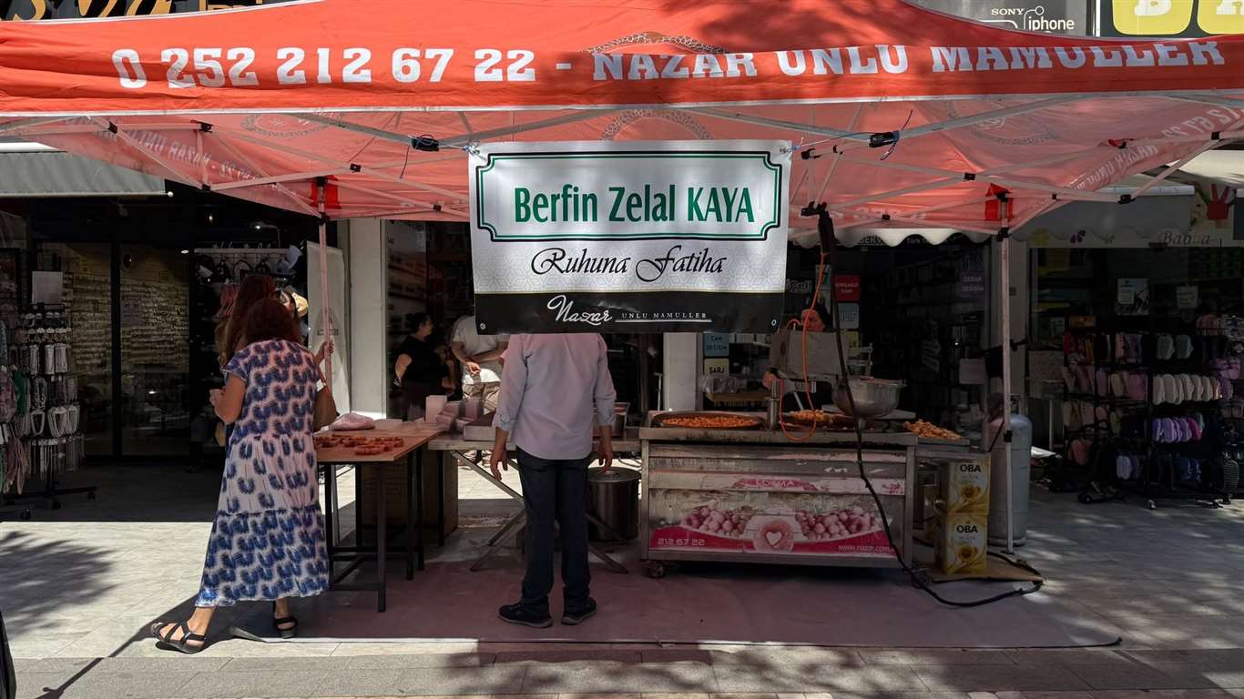    Menteşe'de Berfin Zelal Kaya için lokma hayrı haberi